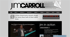 Desktop Screenshot of jimcarroll.com